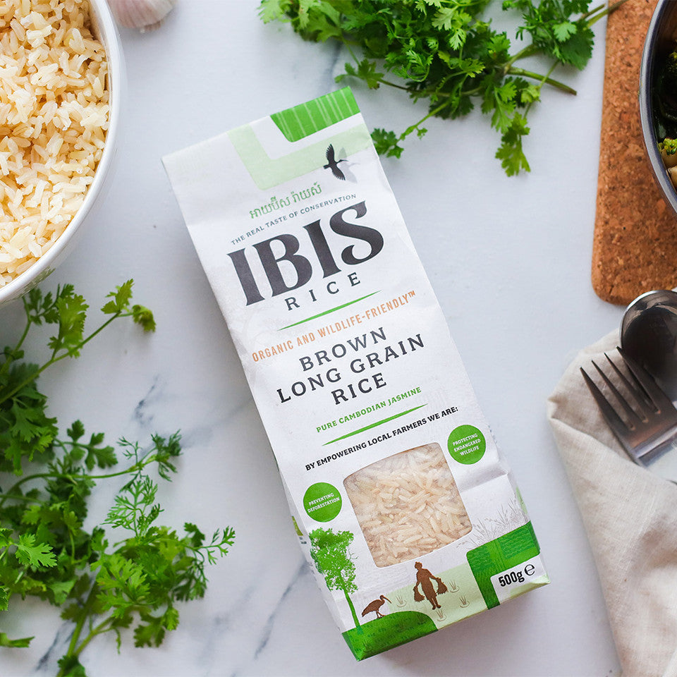 Organic Brown Long Grain Rice Jasmine 500g