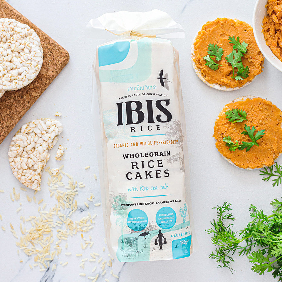 Organic Rice Cakes Salted 130g