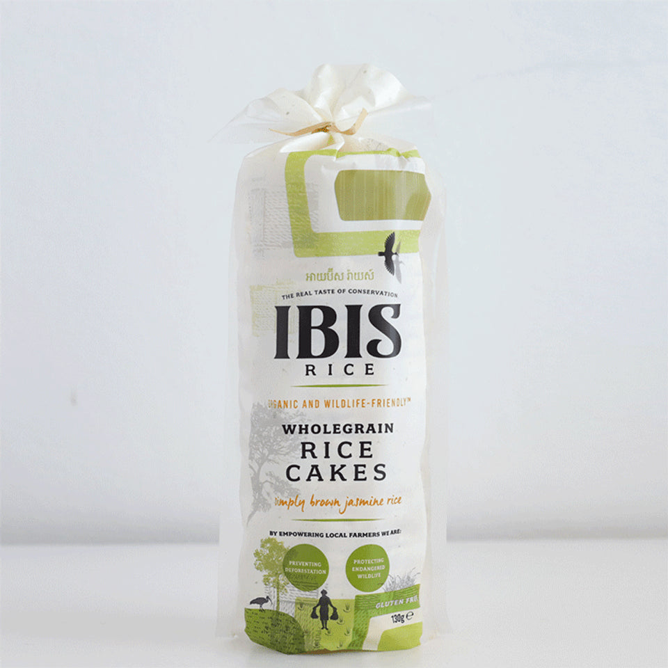 Organic Rice Cakes Original 130g โ ibisrice