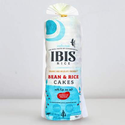Organic Bean & Rice Cakes with Kep Sea Salt 130g
